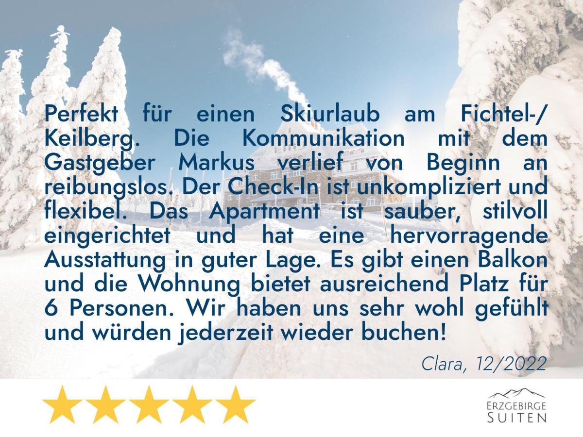 Erzgebirge Suite Bergruhe Oberwiesenthal Esterno foto